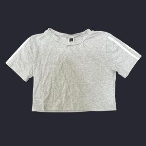 Grey Sporty Crop Top – JNK – Size S